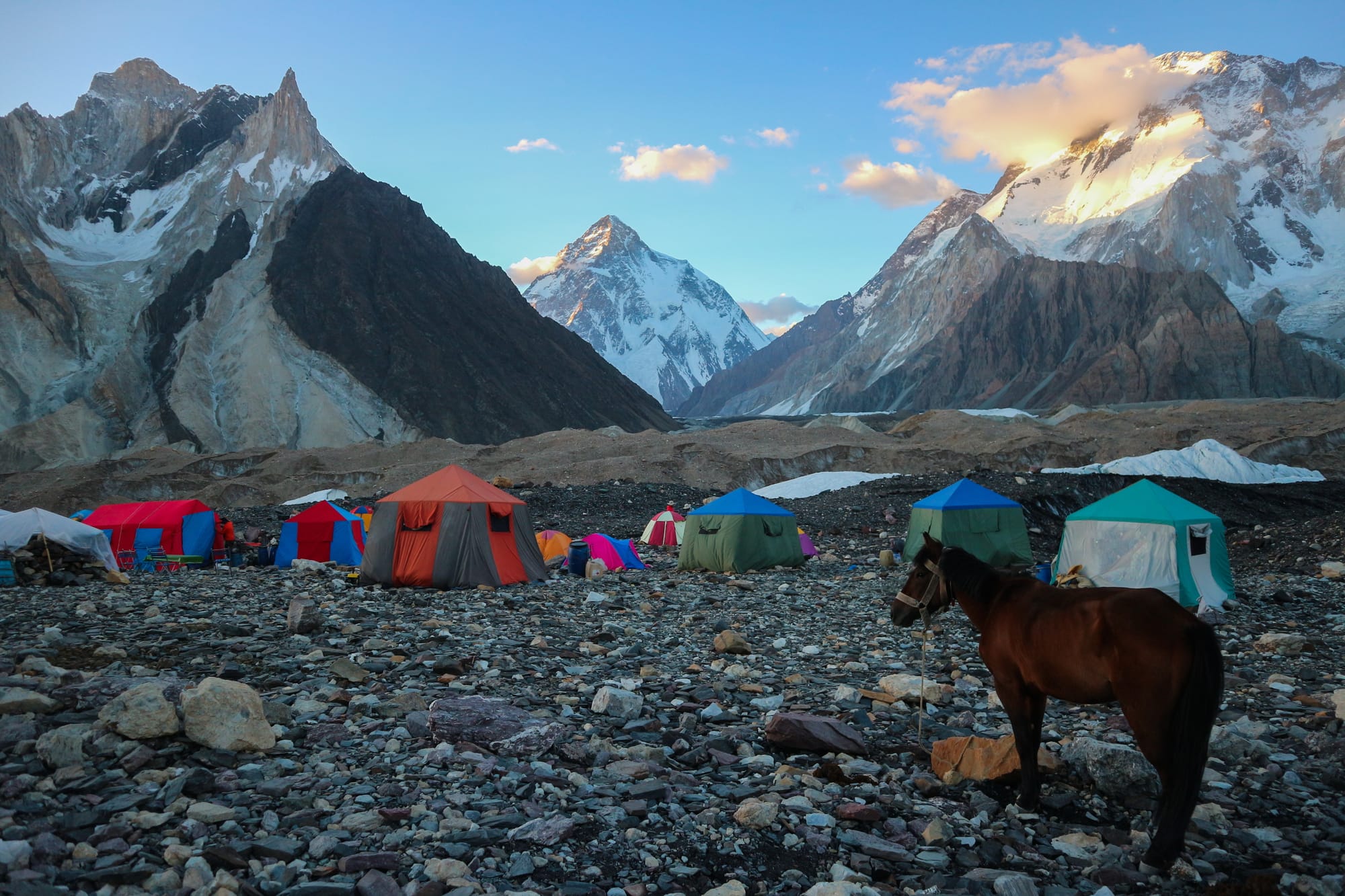 Het Karakoram-gebergte