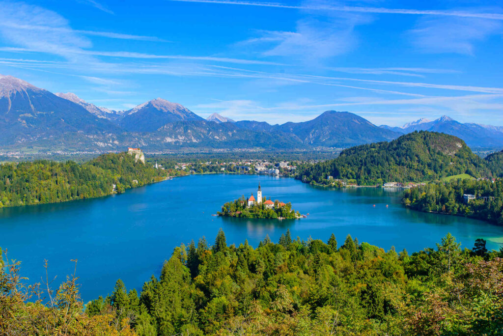 Les lacs en Slovénie