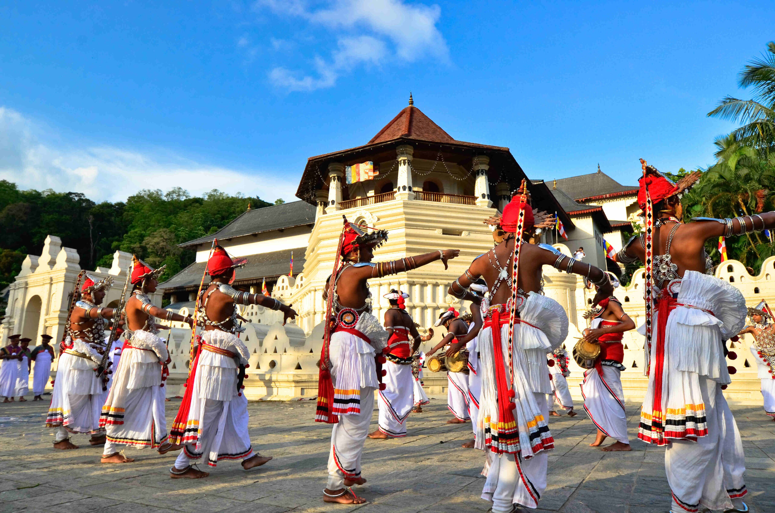 Celebraciones religiosas en Sri Lanka