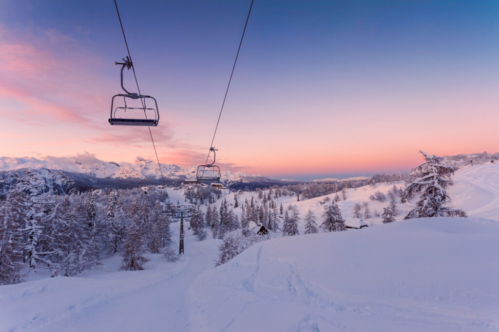 Resorts de esquí en Eslovenia