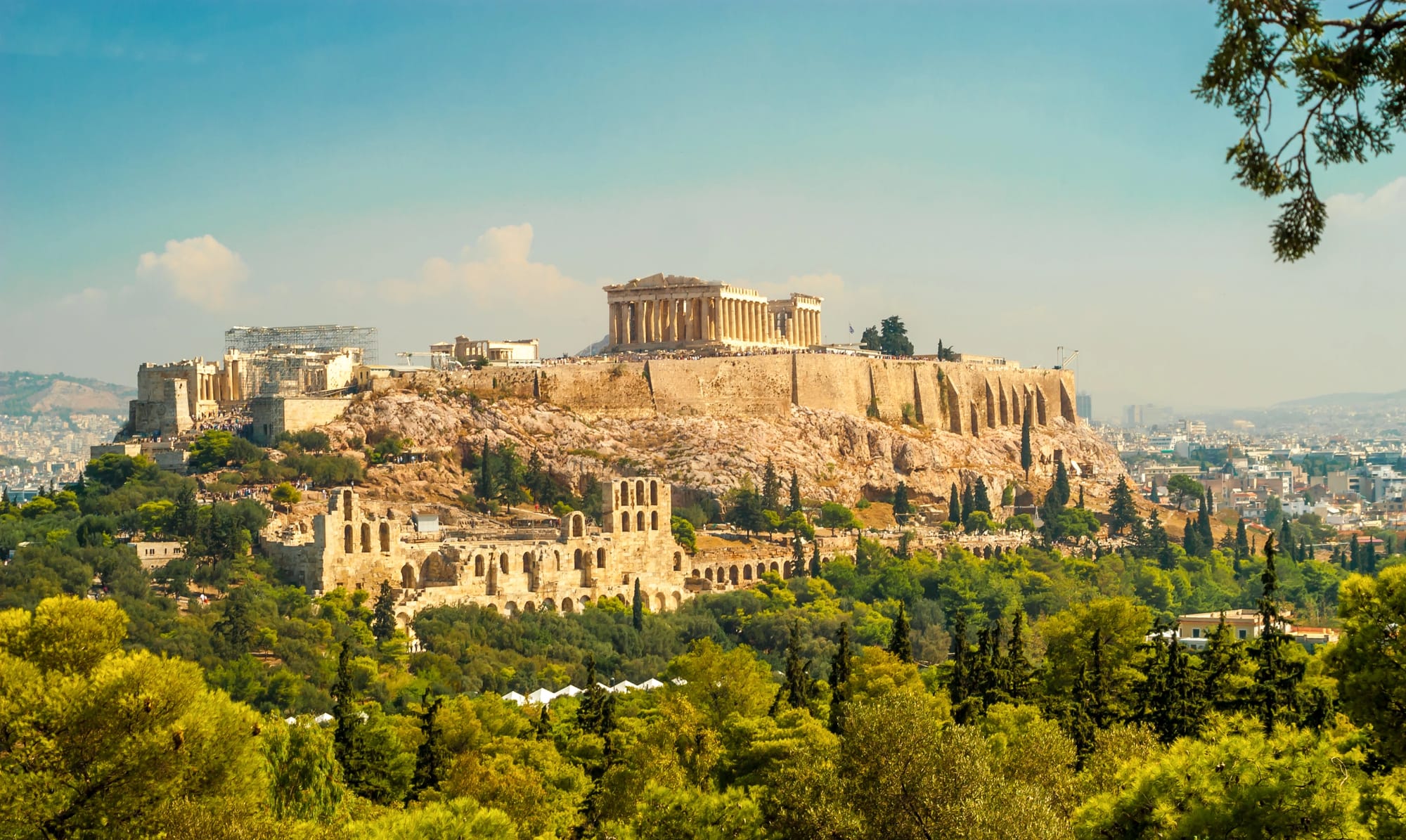 Ruinas antiguas en Grecia