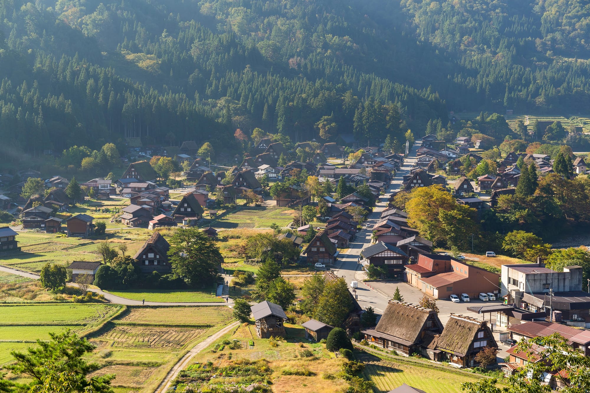 日本的美丽村庄