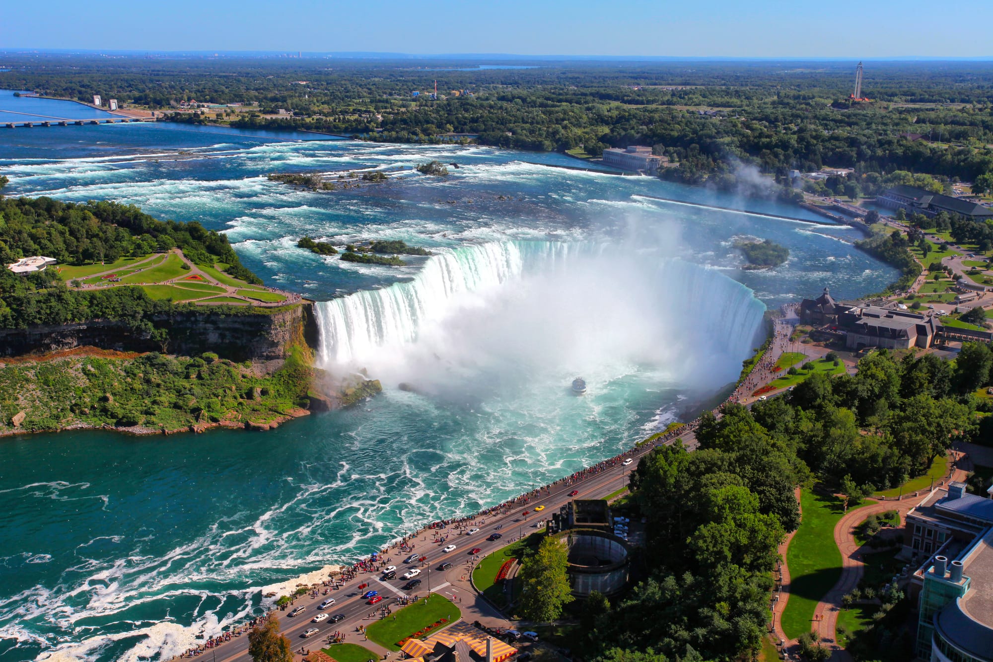 Beyond the Mist of the Famous Niagara Waterfalls